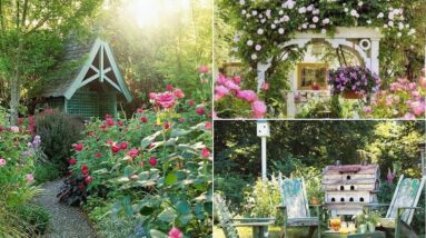 10 Country and Cottage Garden Decor Ideas