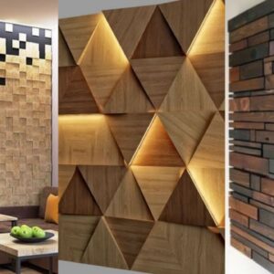 100 Wooden wall decorating ideas for home interior wall design 2021