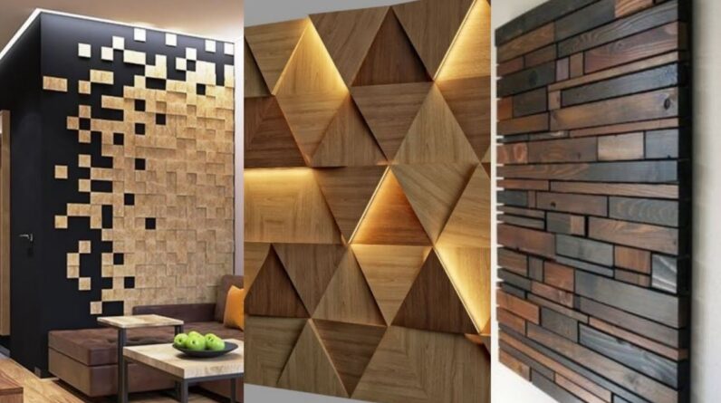 100 Wooden wall decorating ideas for home interior wall design 2021
