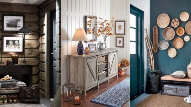 15 Rustic Entryway Decor Ideas