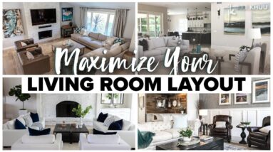 4 Furniture Ideas to Maximize Your Living Room Layout | Julie Khuu