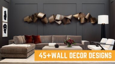 45 Modern Wall Art Decor Design 2020 - Living Room Wall Decorating Ideas