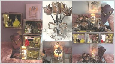 VINTAGE GLAM INSPIRED HOME DECOR | SPRING DECOR 2020   ROMANTIC HOME DECOR DIY