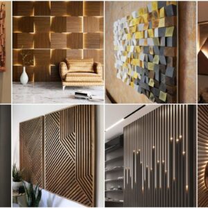 Best wooden wall decorating ideas 2021 Living room wall design trends