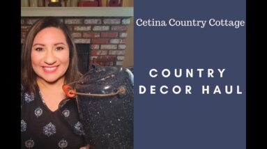 Country Decor Haul | Country Rose Boutique