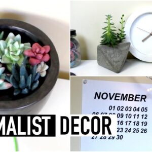 DIY Minimalist Style Room Decor (Tumblr/Aesthetic Inspired) | Natasha Rose