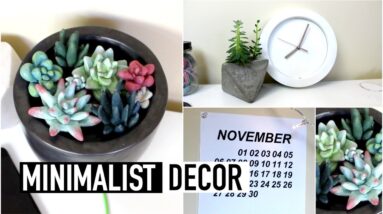 DIY Minimalist Style Room Decor (Tumblr/Aesthetic Inspired) | Natasha Rose