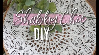 DOLLAR TREE DIY | SHABBY CHIC DECOR DIYS 🌸