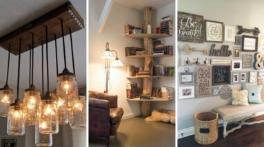 🙈 5 Rustic Home Decor Ideas for Small Area: Some Creative and Unusual Ideas 🙈