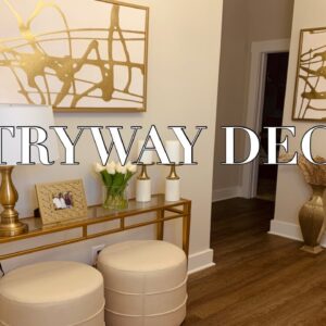 ENTRYWAY DECOR | DECORATE WITH ME