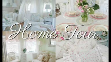 🏡SHABBY CHIC HOME TOUR~Melanie Cottage of the Month