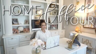 HOME OFFICE TOUR || Renovations & DIY Office Tour || 2019