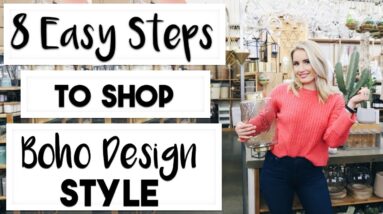 INTERIOR DESIGN: How to Shop for a Boho Design Style
