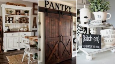 ❤DIY Rustic Farmhouse style Kitchen decor Ideas❤ | Home decor & Interior design| Flamingo Mango