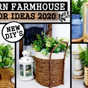 MODERN FARMHOUSE DIY's DECOR | DIY HOME DECOR IDEAS 2020 | HIGH END!