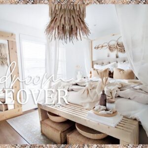 MY BOHO BEDROOM MAKEOVER | BEFORE & AFTER | MINI GLOBEIN HAUL