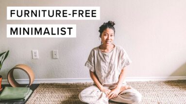 My Furniture-Free Minimalist Apartment Tour