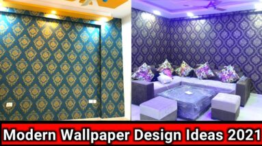 50+ Best Wallpaper Design for Living Room/Bedroom | Wallpaper Design for TV Unit Wall
