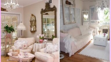 Shabby Chic Living Room Decor Vintage Romantic Decor Ideas