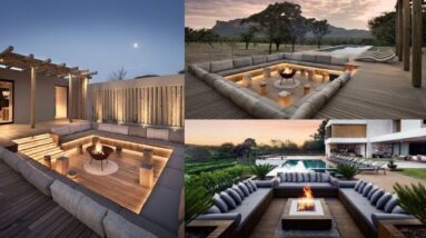 Modern Outdoor Garden Seating Design Ideas | Backyard Seating Arrangement | Outdoor Patio Furniture