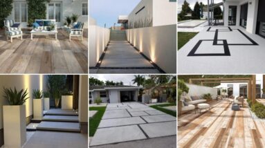 Modern Outdoor Floor Tiles Design - Outdoor Flooring Ideas