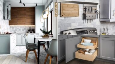 10 Minimalist Kitchen Organization and Storages