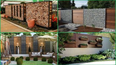 Top Backyard Fence Design Ideas | Beautiful Garden Fencing Ideas | Garden Fence Ideas and Designs