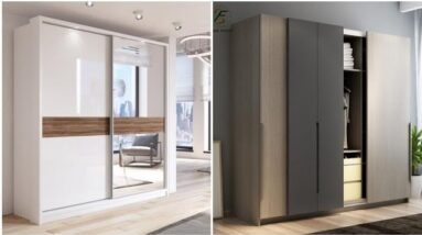 50 Best Sliding Wardrobe Design For Bedroom | Beautiful Sliding Door Wardrobe With Mirror