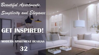 Beautiful Apartments, Simplicity and Elegance - GET INSPIRED! | Modern Apartment Designs #32