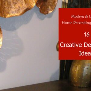 Modern & Unique Home Decorating Accessories | CREATIVE DECORATING IDEAS #16