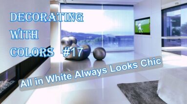All in White Always Looks Chic | Decorating with Colours, #17
