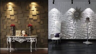 Top 150 3D Wall Panels For Modern Home Interior Wall Decorating Ideas 2022 || 3d Wall Paneling Ideas