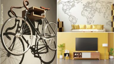10 witty ideas to Decorate and Enrich Large Wall