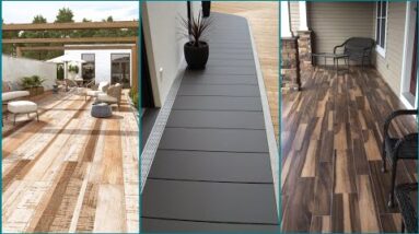 Beautiful Outdoor Patio Flooring Tile Designs For Modern Home | Exterior Flooring Tile Designs