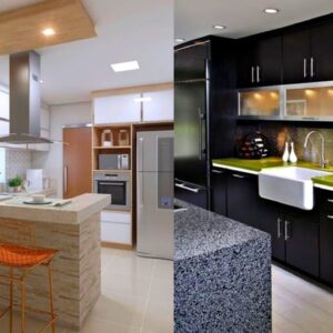 200 Modular Kitchen Design Ideas 2022 | Open Kitchen Cabinet Colors | Modern Home Interior Design