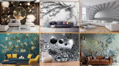 150 Latest Wallpaper Ideas For Living Room Interior | Premium Wallpaper Designs For Wall Decoration