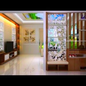 100 Modern Living Room Partition Wall Design Ideas 2022 Room Divider | Home Interior Wall Decorating