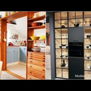 10 Kitchen Partitions with Storage Ideas
