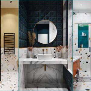 350 Bathroom Tiles Designs With Latest Bathroom Interior Designs | Bathroom Wall Tiles Floor Tiles
