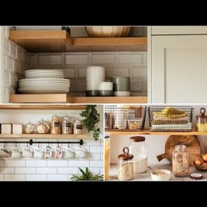 10 Styling kitchen floating shelving Ideas