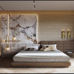 100+ Modern Bedroom Wall Decorating Ideas With Wooden Wall Panel Design Ideas | Bedroom Wall Decor