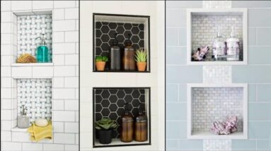 Top Bathroom Shower Niche Design Ideas | Recessed Bathroom Shelf Designs | Bathroom Tile Niches