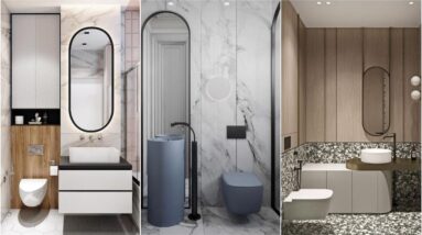 150+ Minimalist Bathroom Interior Designs To Refresh Your Washroom | Top Bathroom Tiles And Flooring