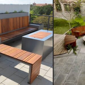 100+ Outdoor Patio Design Backyard Seating Design Ideas | Outdoor Seating Area Landscape Ideas