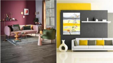 100+ Eye Catching Living Room Colour Combinations | Best Paint Colors For Modern Home Wall Colour