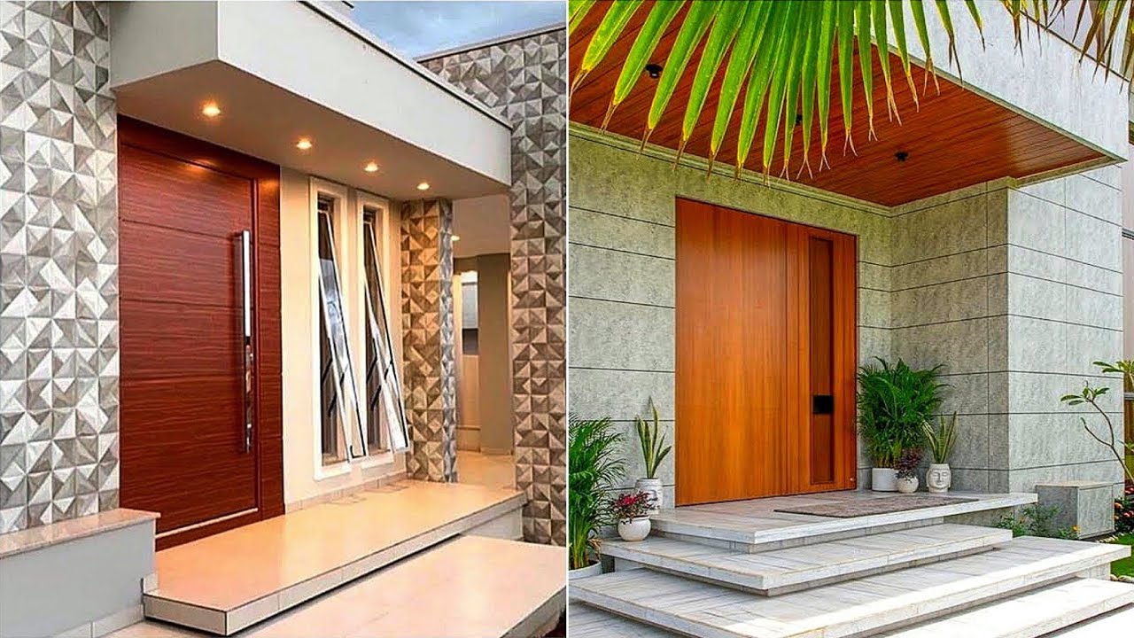 Top 100 Front Wall Design Ideas 2022 Modern Home Exterior Design Ideas