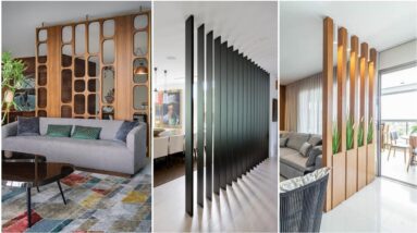 Simply Gorgeous Room Divider Designs For Modern Home Room Partition Ideas | Room Separator Designs
