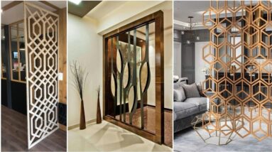 Beautiful Room Separator Designs To Partition Living Room | Modern Room Dividers Design Ideas