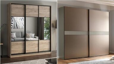 Stylish Wall Cupboard Designs For Modern Home Bedroom Storage | Best Bedroom Wardrobe Design Ideas