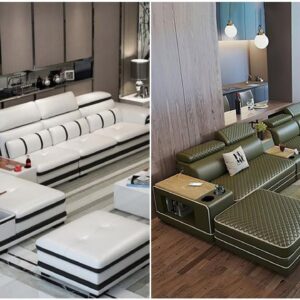 Stylish Sofa Set Designs For Modern Home Living Room Entertainment Unit Area | Drawing Room Sofa